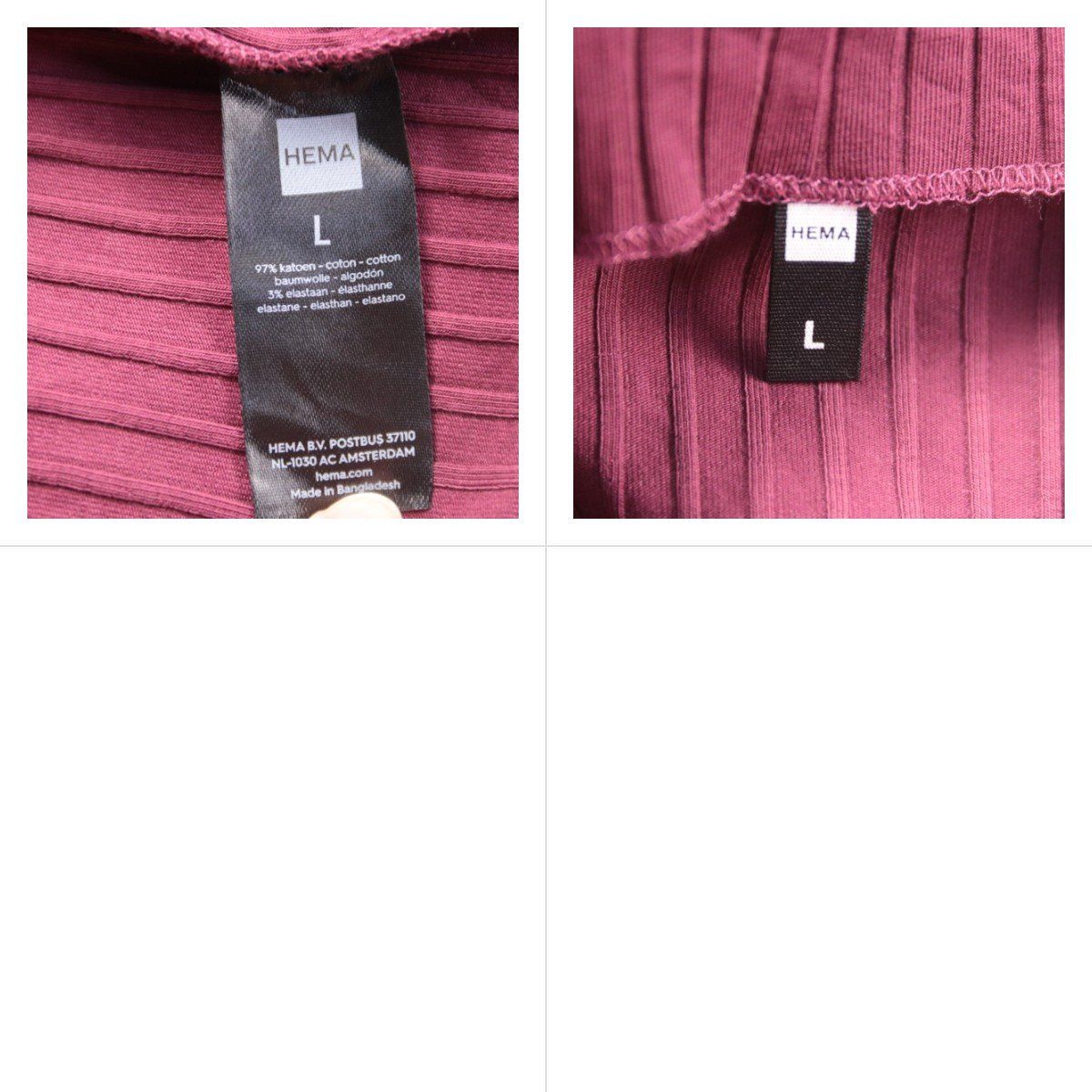 лонгслив HEMA